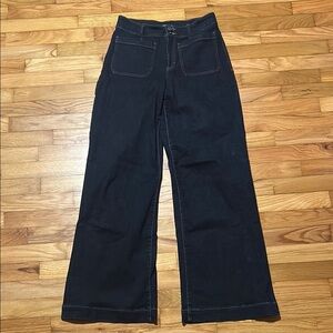 INC Denim International Concepts - Dark Wash Wide Leg Jeans. Size 10/30.